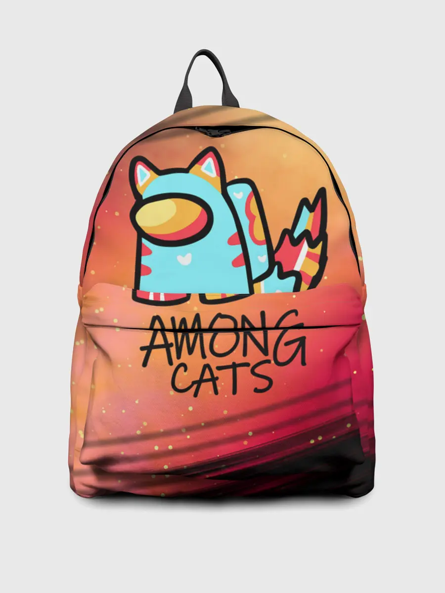 Рюкзак джинсовый / AMONG US - КОТИК