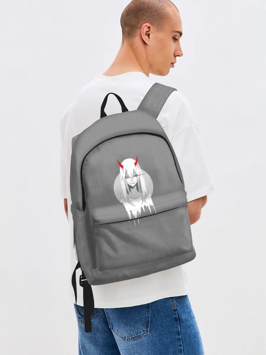 Рюкзак джинсовый / Убийца Напарников Zero Two