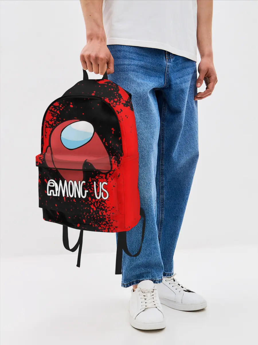 Рюкзак джинсовый / AMONG US