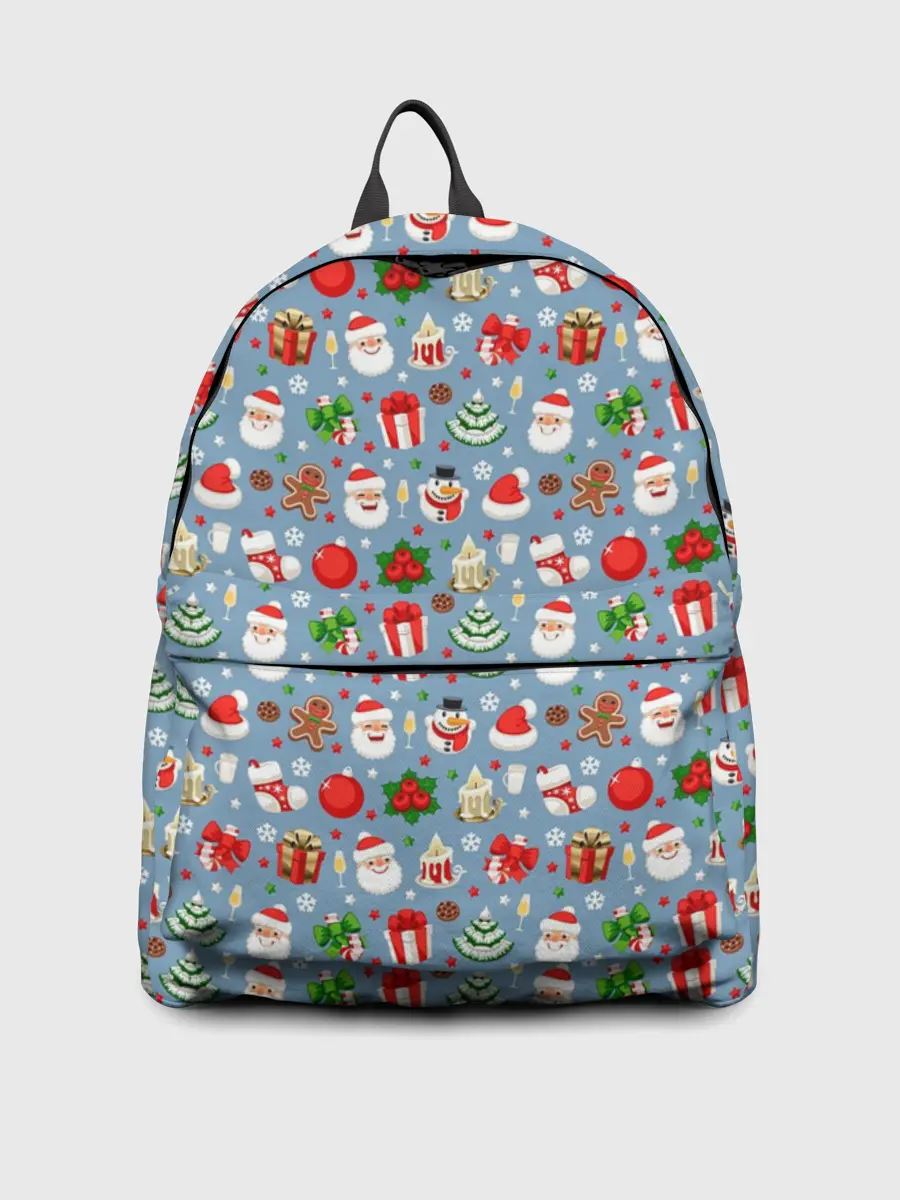 Рюкзак джинсовый / Новый Год