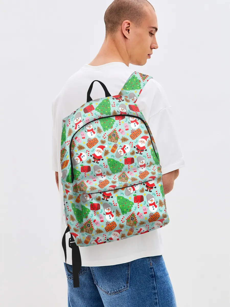 Рюкзак джинсовый / Новый Год