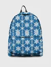 Рюкзак джинсовый / Снежинки