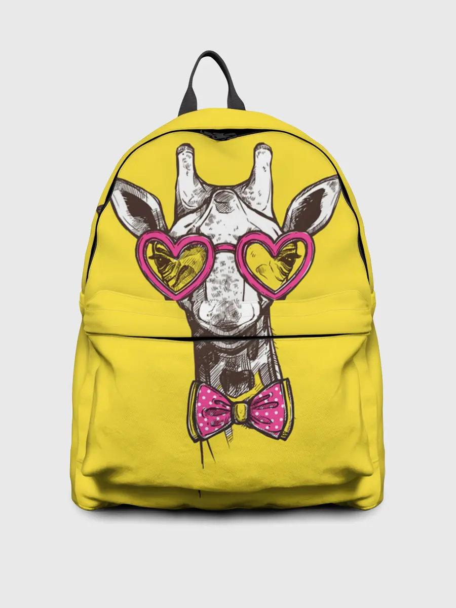 Рюкзак джинсовый / Жираф