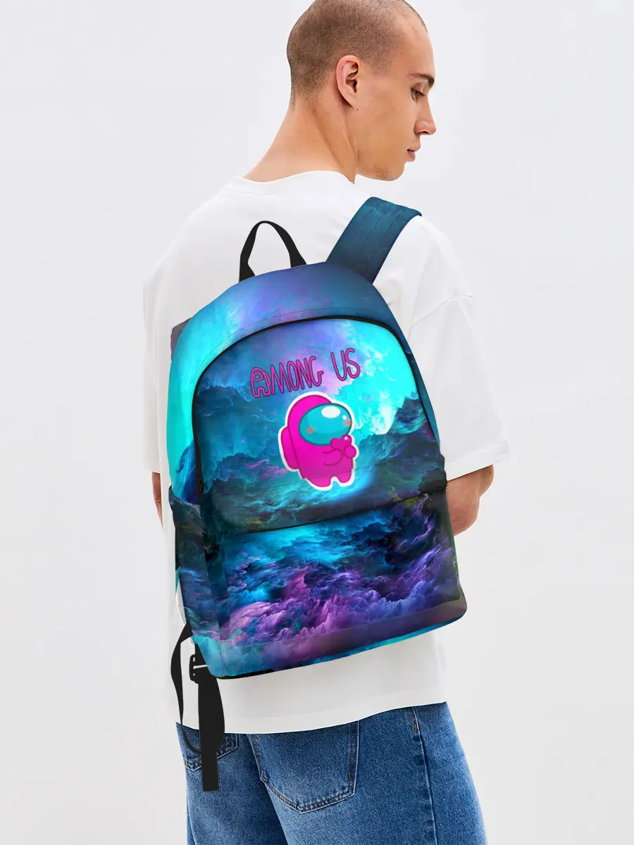 Рюкзак джинсовый / Among Us