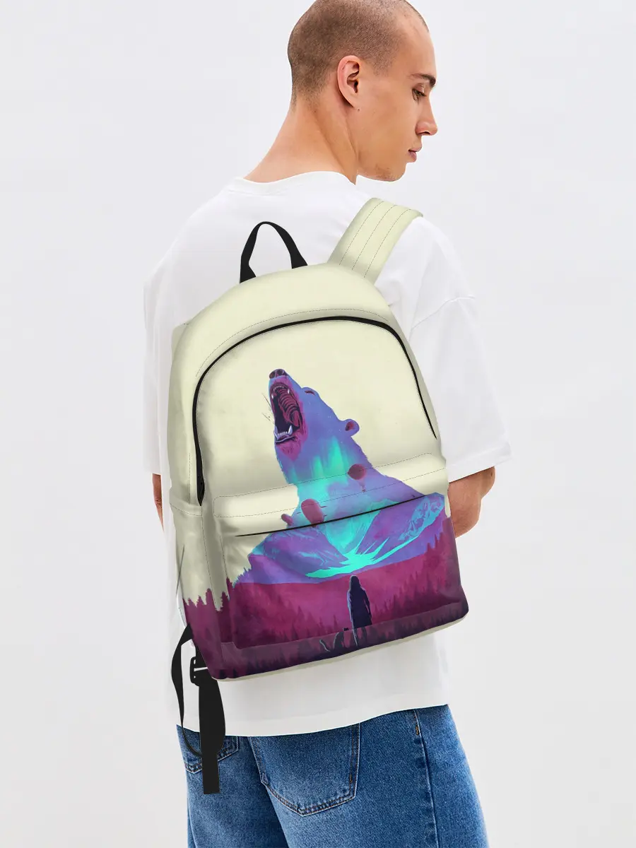 Рюкзак джинсовый / Armored bear