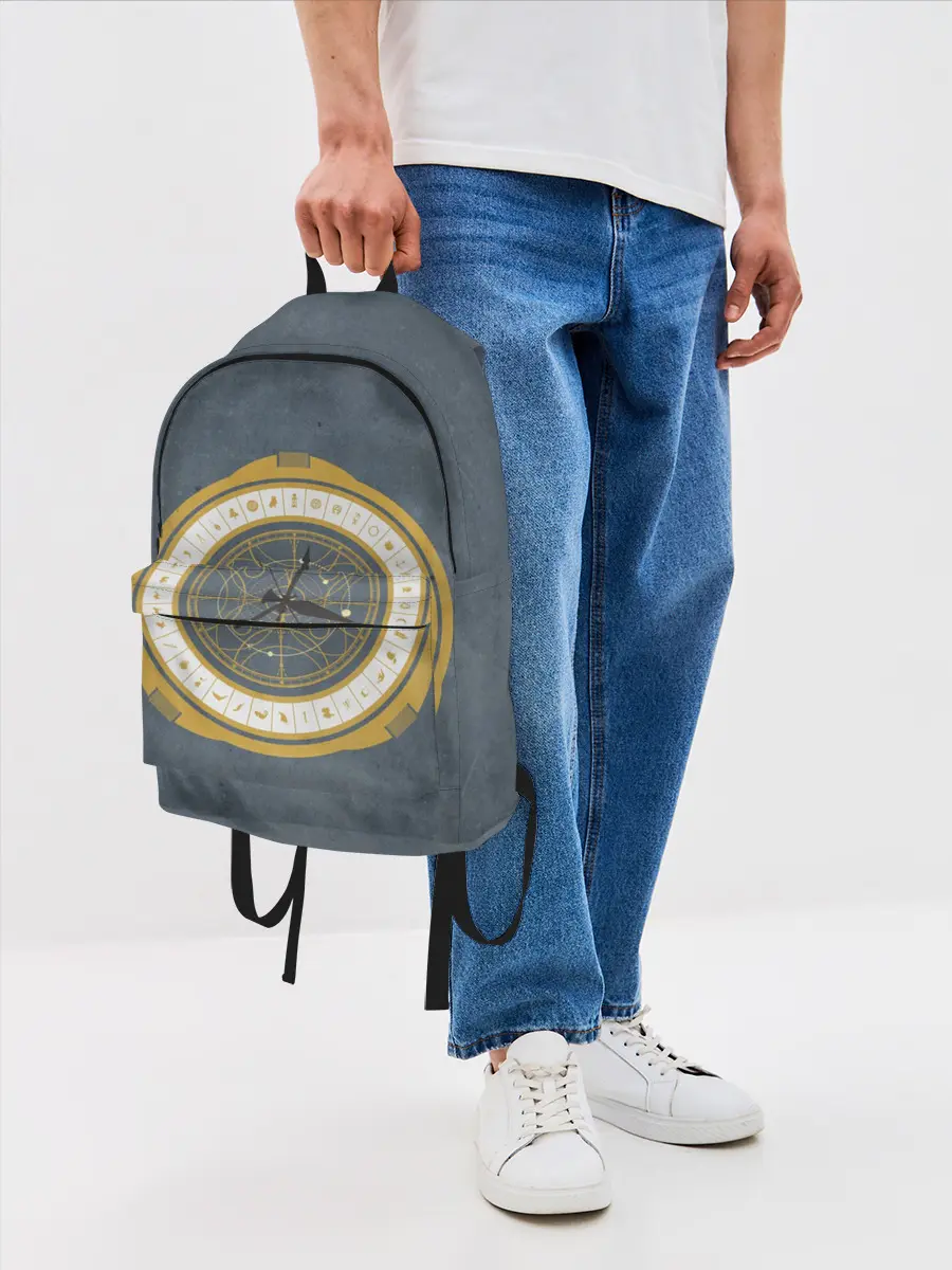 Рюкзак джинсовый / His Dark Materials