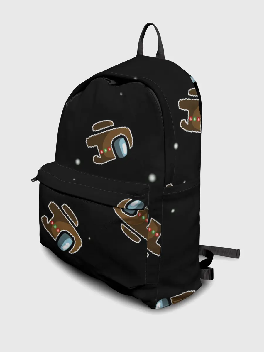 Рюкзак джинсовый / пряник among us