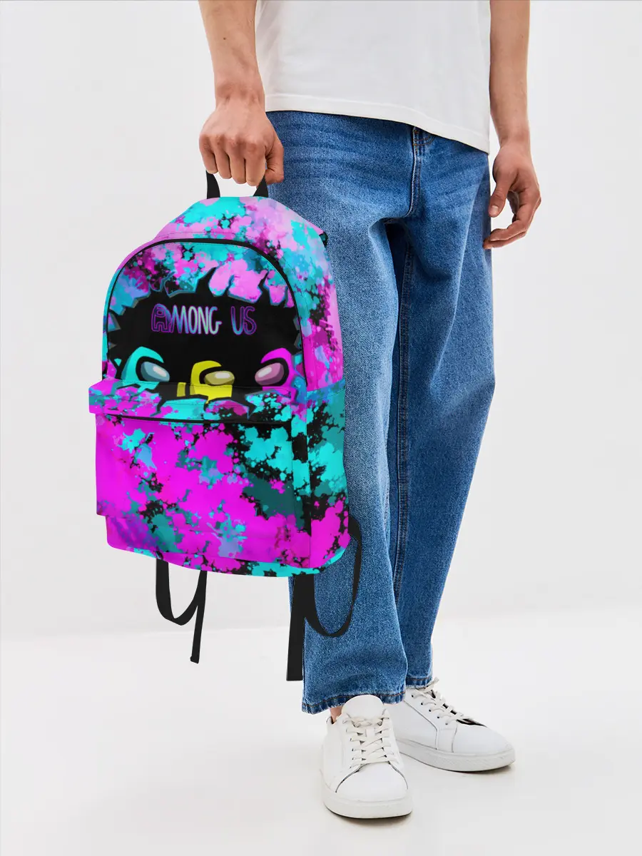 Рюкзак джинсовый / Among Us