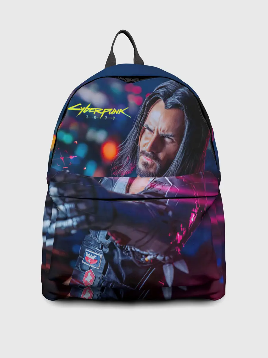 Рюкзак джинсовый / Cyberpunk 2077
