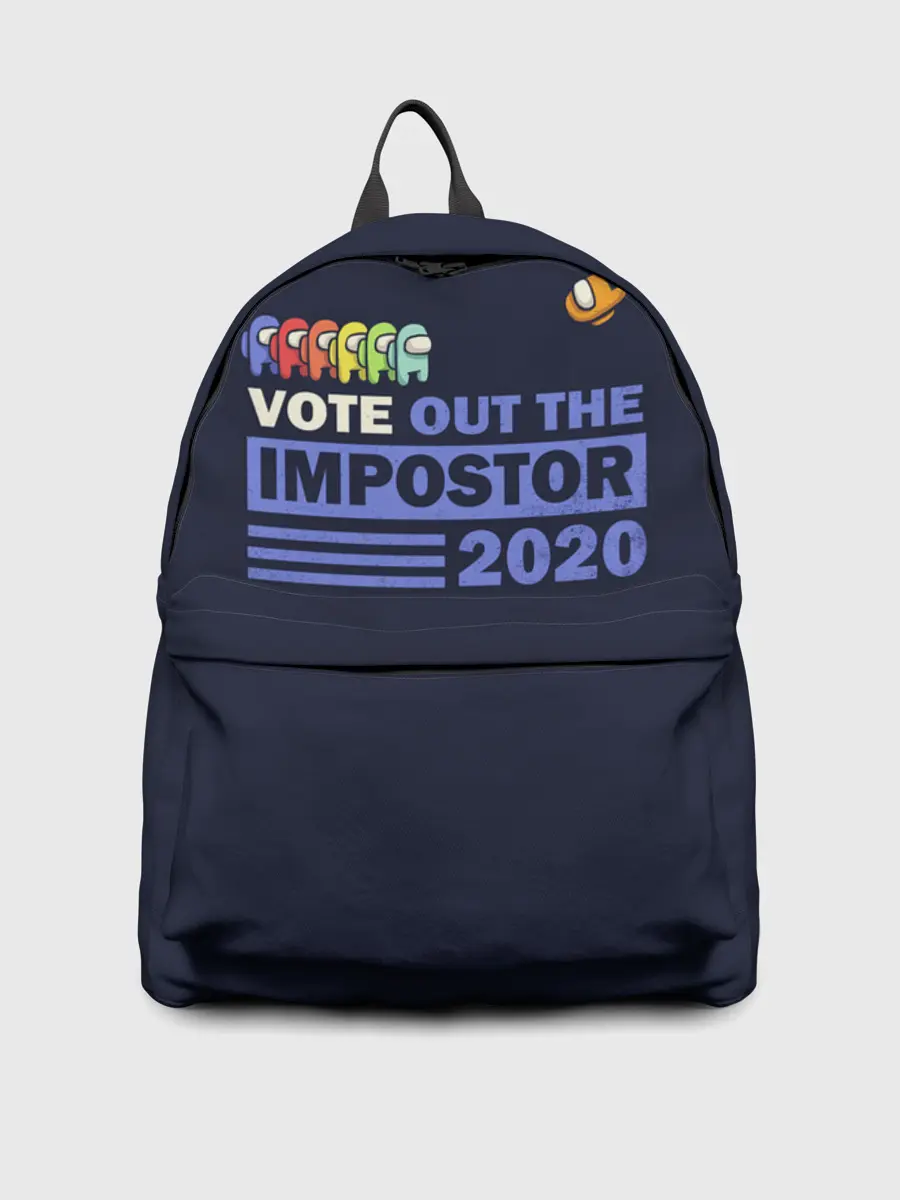 Рюкзак джинсовый / Among Us | Vote Out