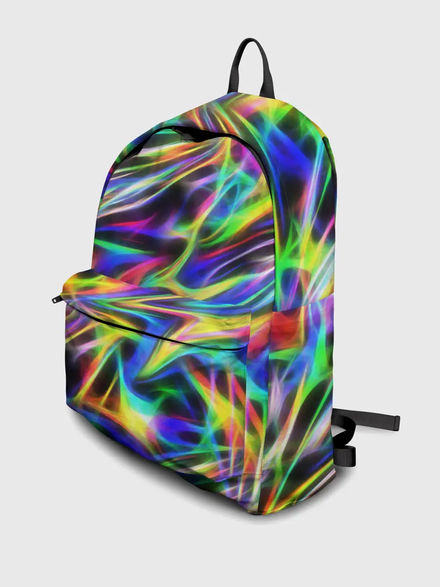 Рюкзак джинсовый / Космическая хризонтема