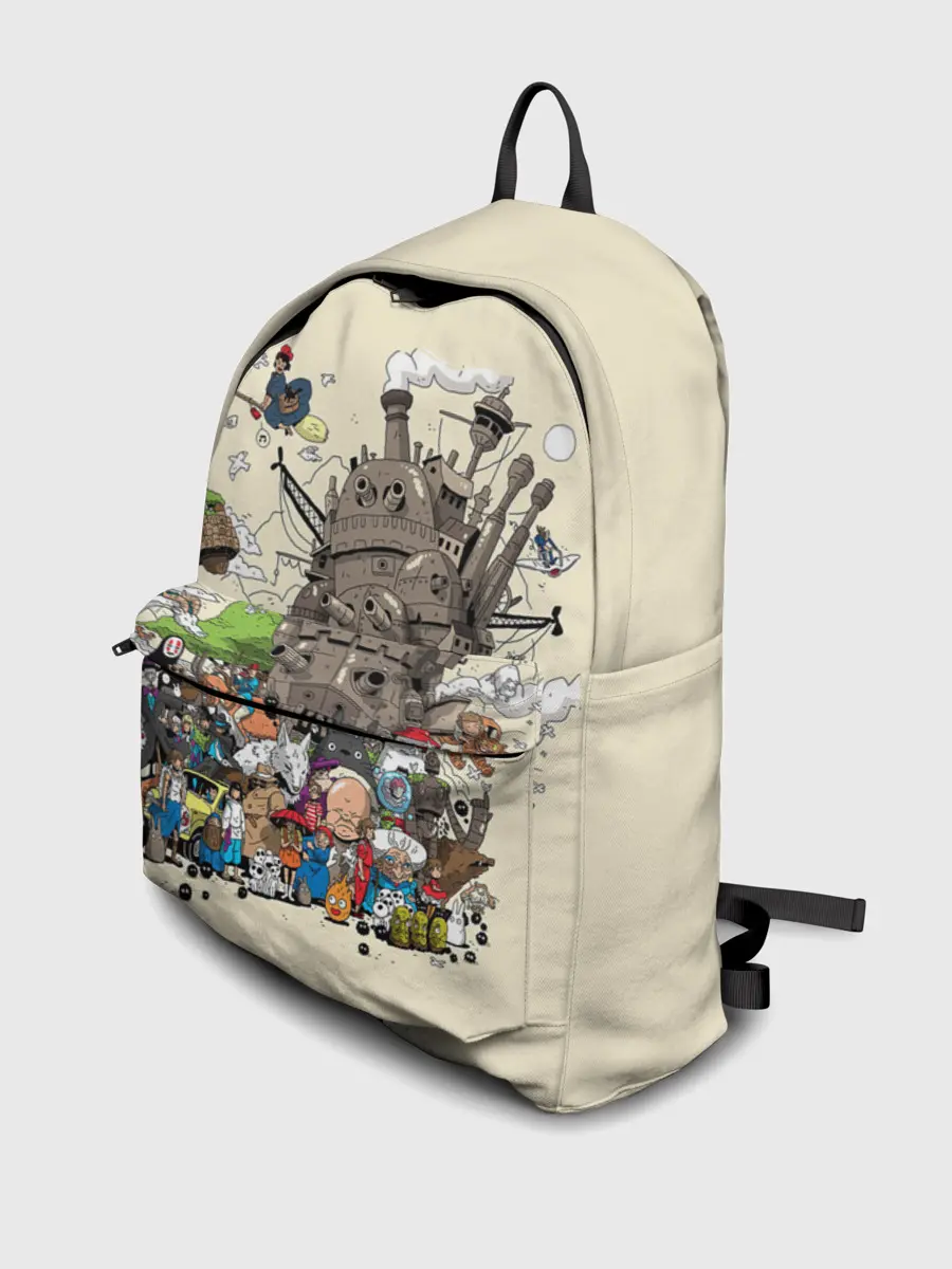 Рюкзак джинсовый / Мир Миядзаки