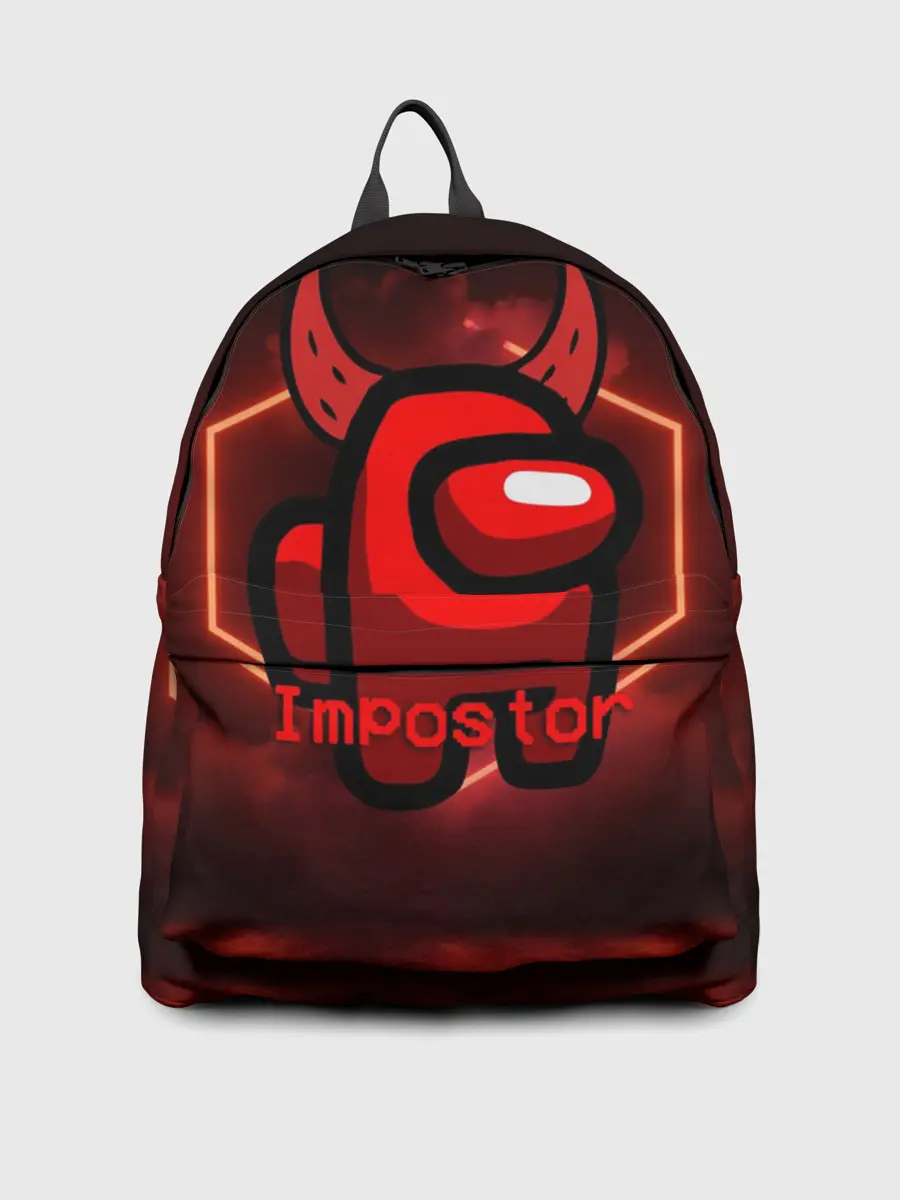 Рюкзак джинсовый / AMONG US IMPOSTOR