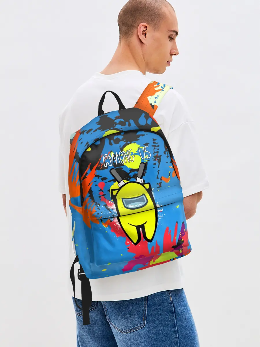 Рюкзак джинсовый / Among Us