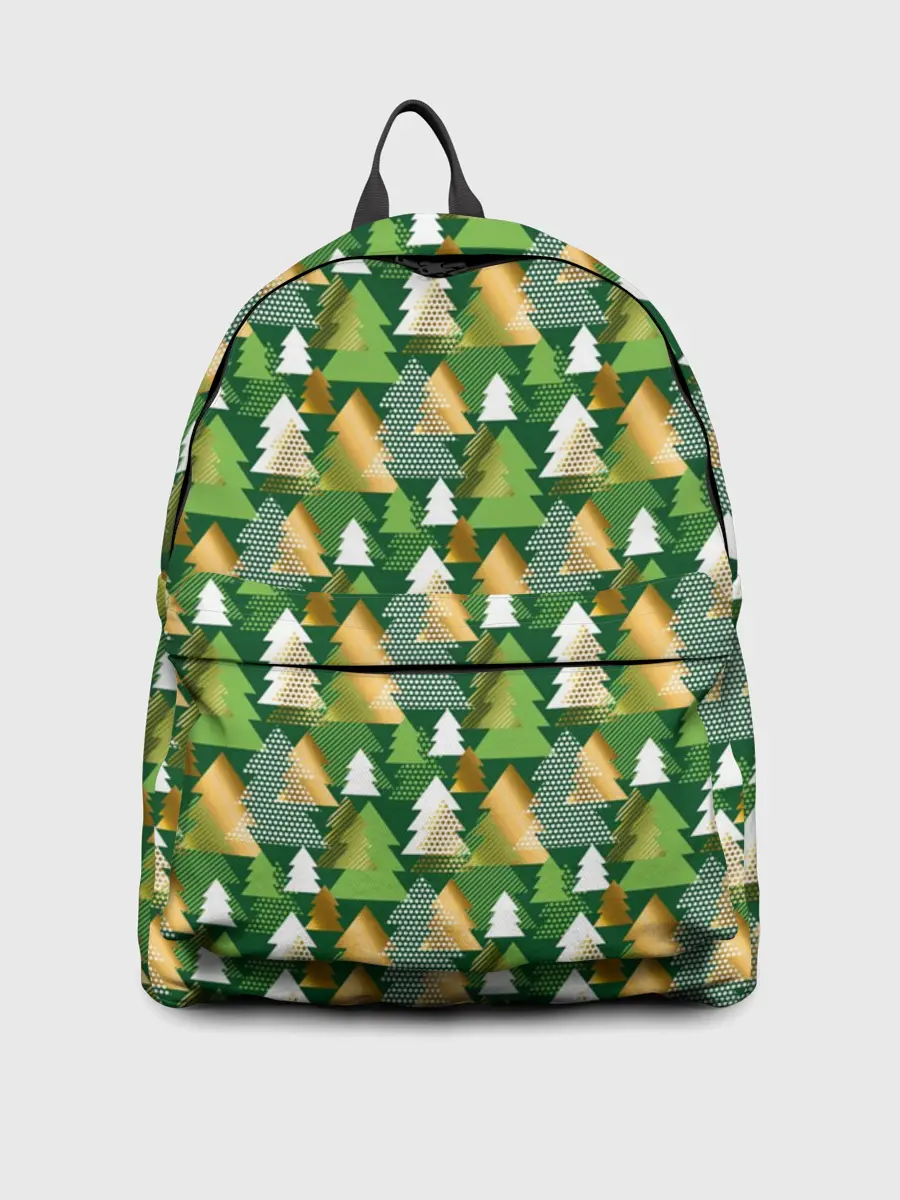 Рюкзак джинсовый / Ёлки