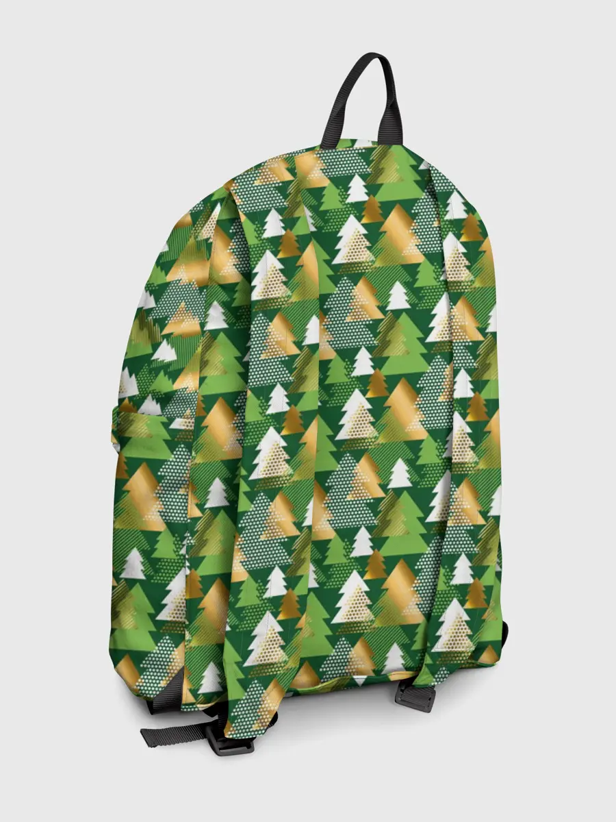 Рюкзак джинсовый / Ёлки