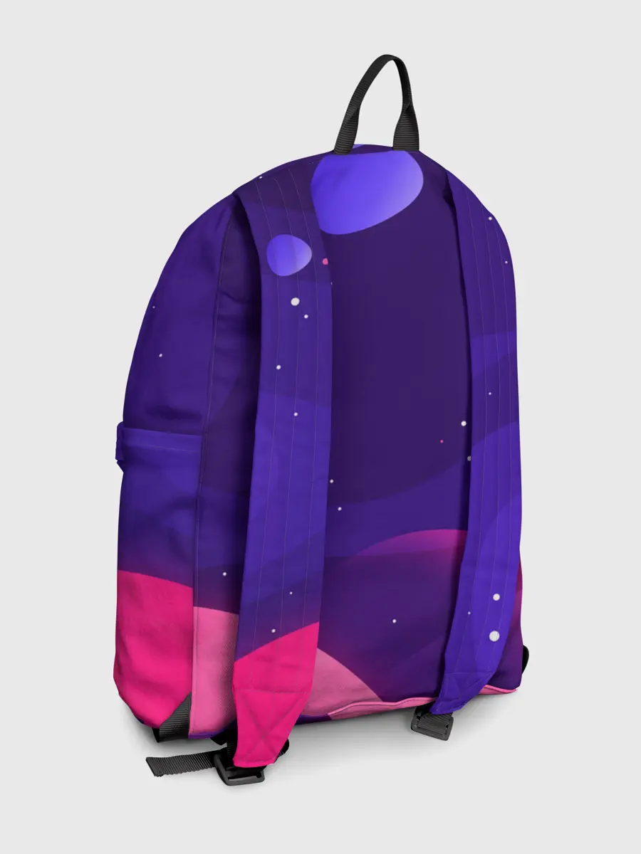 Рюкзак джинсовый / AMONG US - RAINBOW SPACE