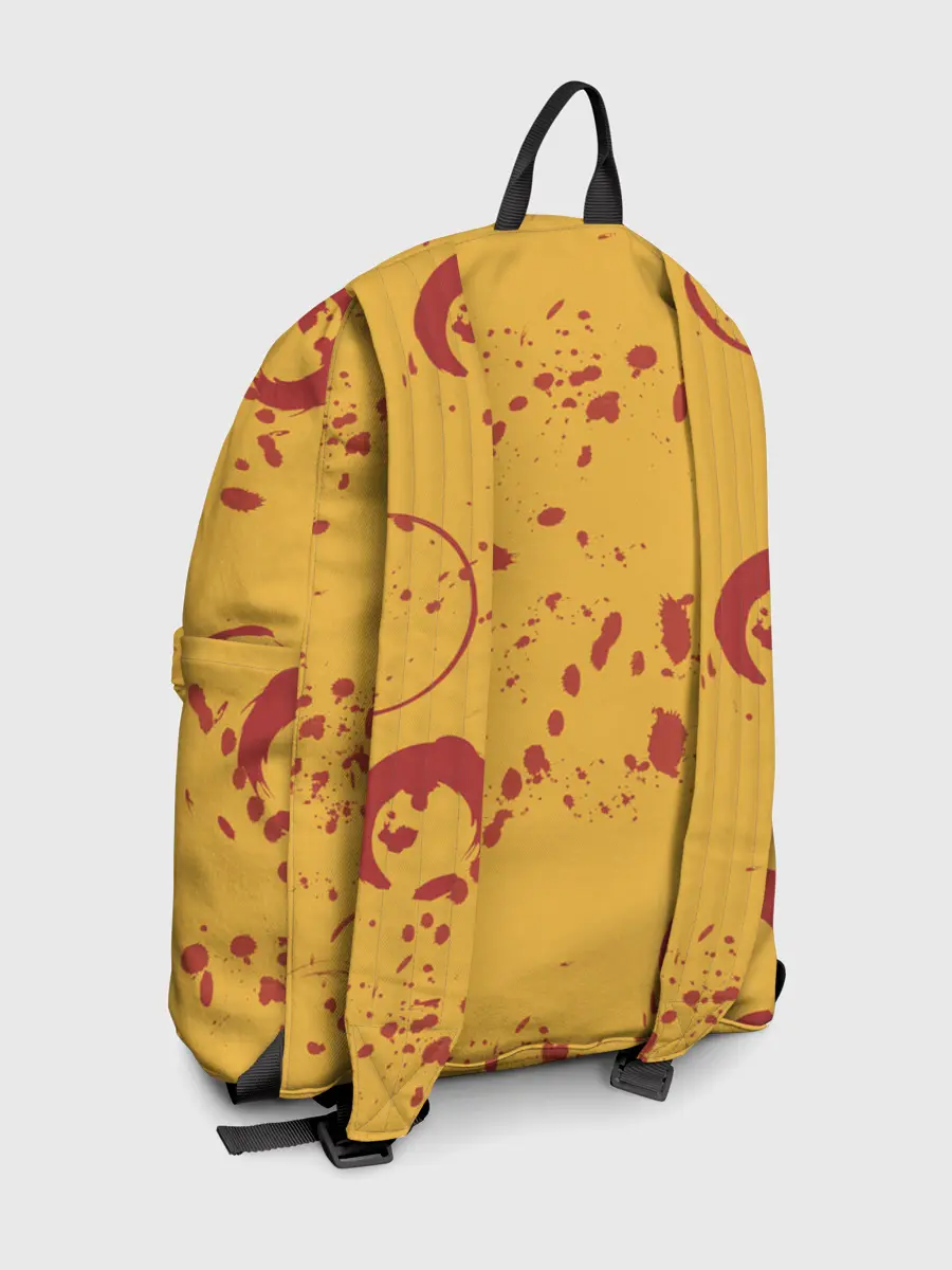 Рюкзак джинсовый / Лис Самурай