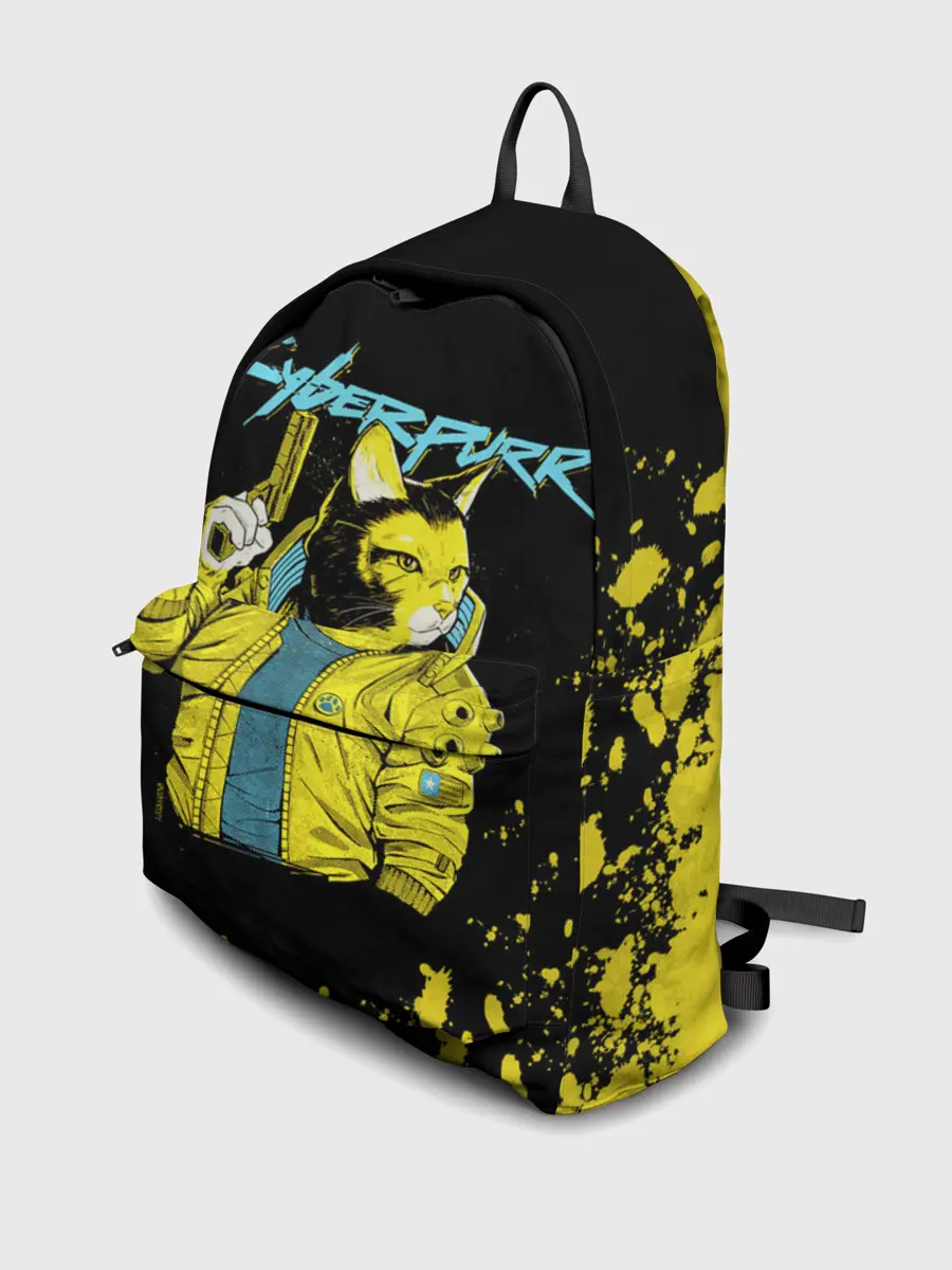 Рюкзак джинсовый / CyberPunk 2077