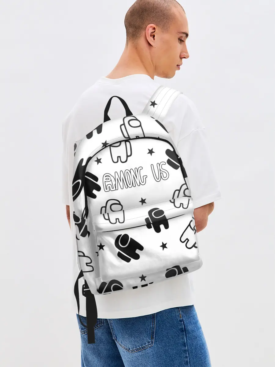 Рюкзак джинсовый / AMONG US