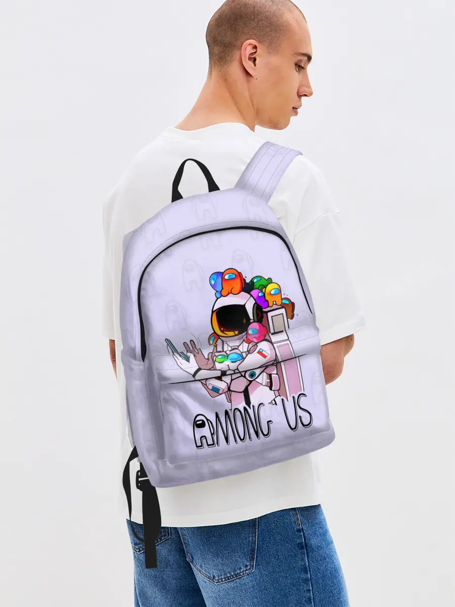 Рюкзак джинсовый / Among Us
