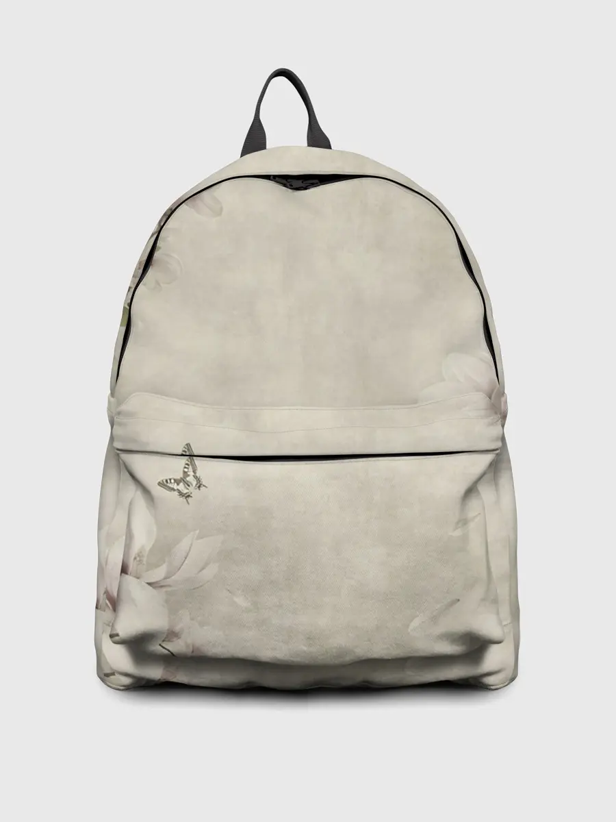 Рюкзак джинсовый / Цветущая сакура.