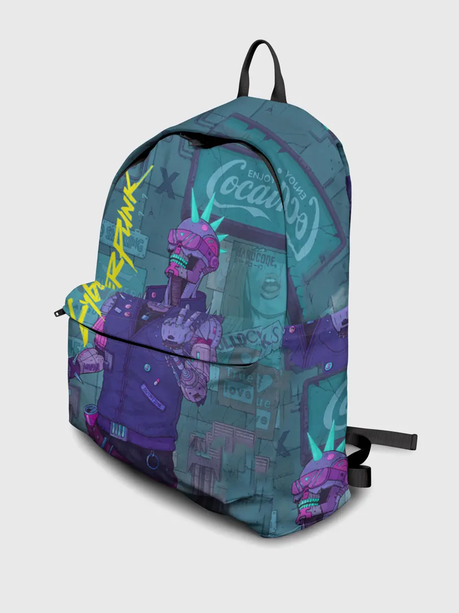 Рюкзак джинсовый / Cyberpunk 2077