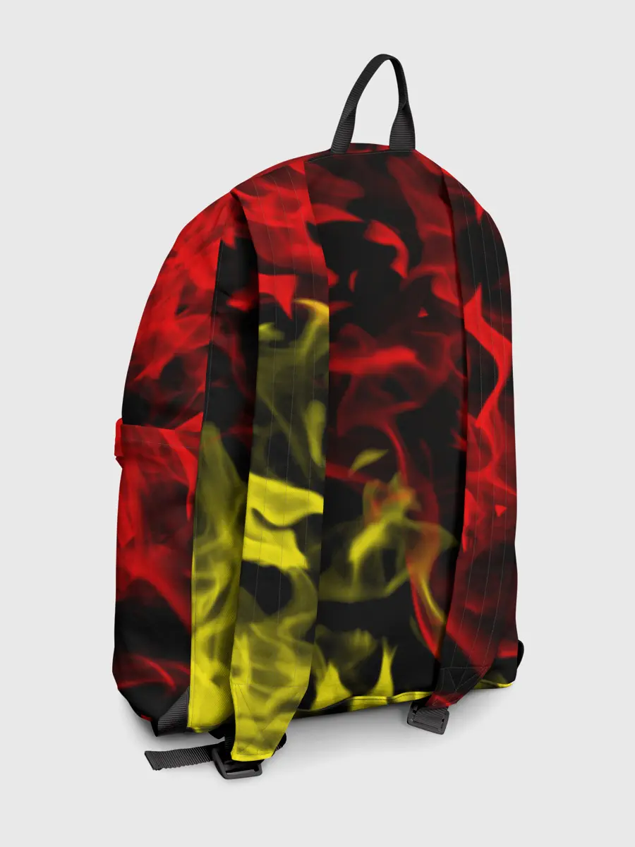 Рюкзак джинсовый / Маг огня Among us