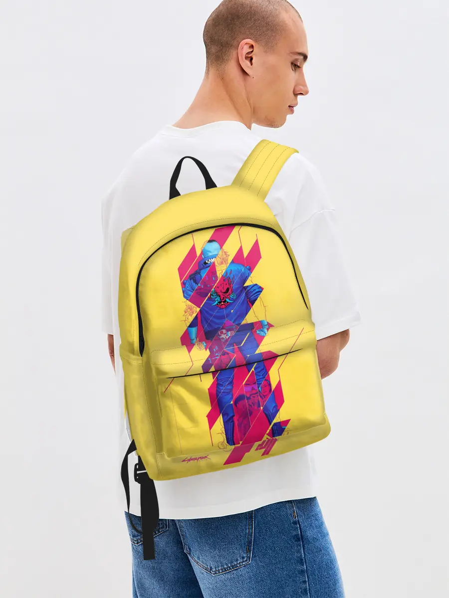 Рюкзак джинсовый / Cyberpunk 2077