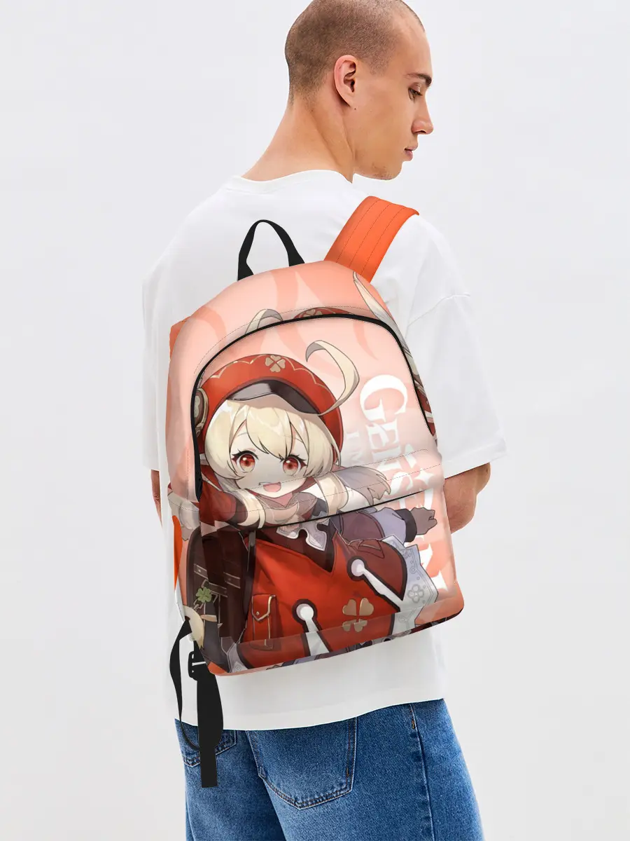 Рюкзак джинсовый / GENSHIN IMPACT, КЛИ