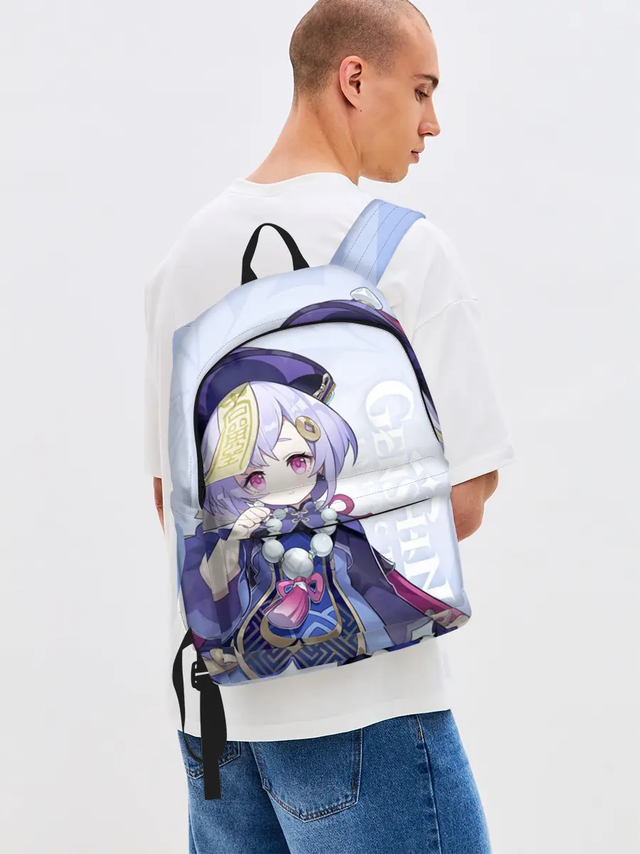 Рюкзак джинсовый / GENSHIN IMPACT, ЦИ ЦИ,