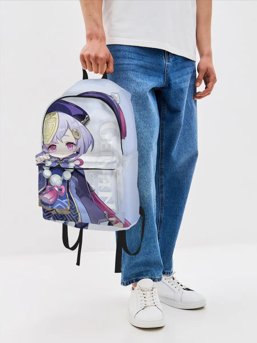 Рюкзак джинсовый / GENSHIN IMPACT, ЦИ ЦИ,