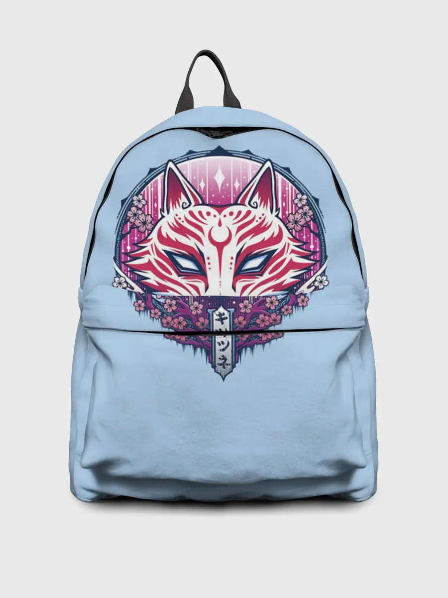 Рюкзак джинсовый / Киса | Сакура