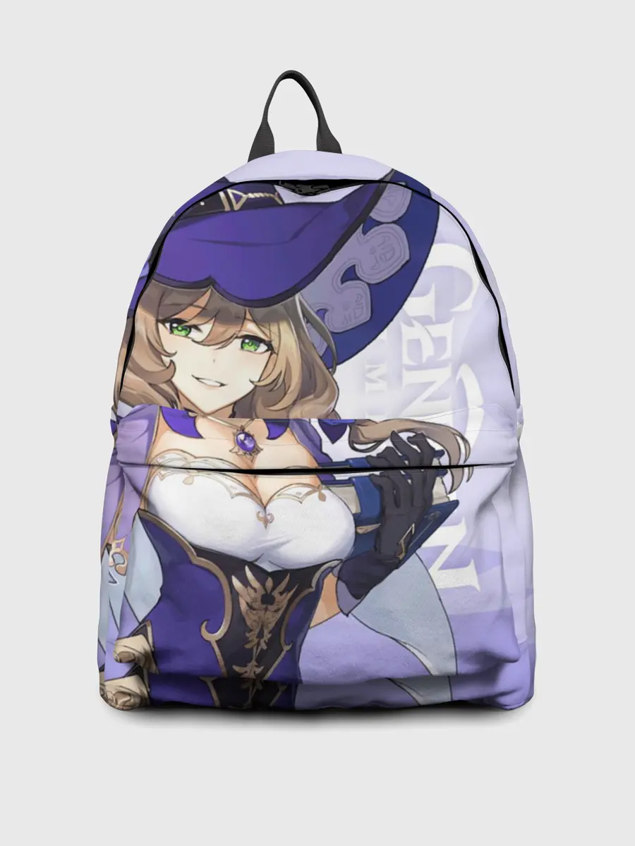 Рюкзак джинсовый / GENSHIN IMPACT, ЛИЗА