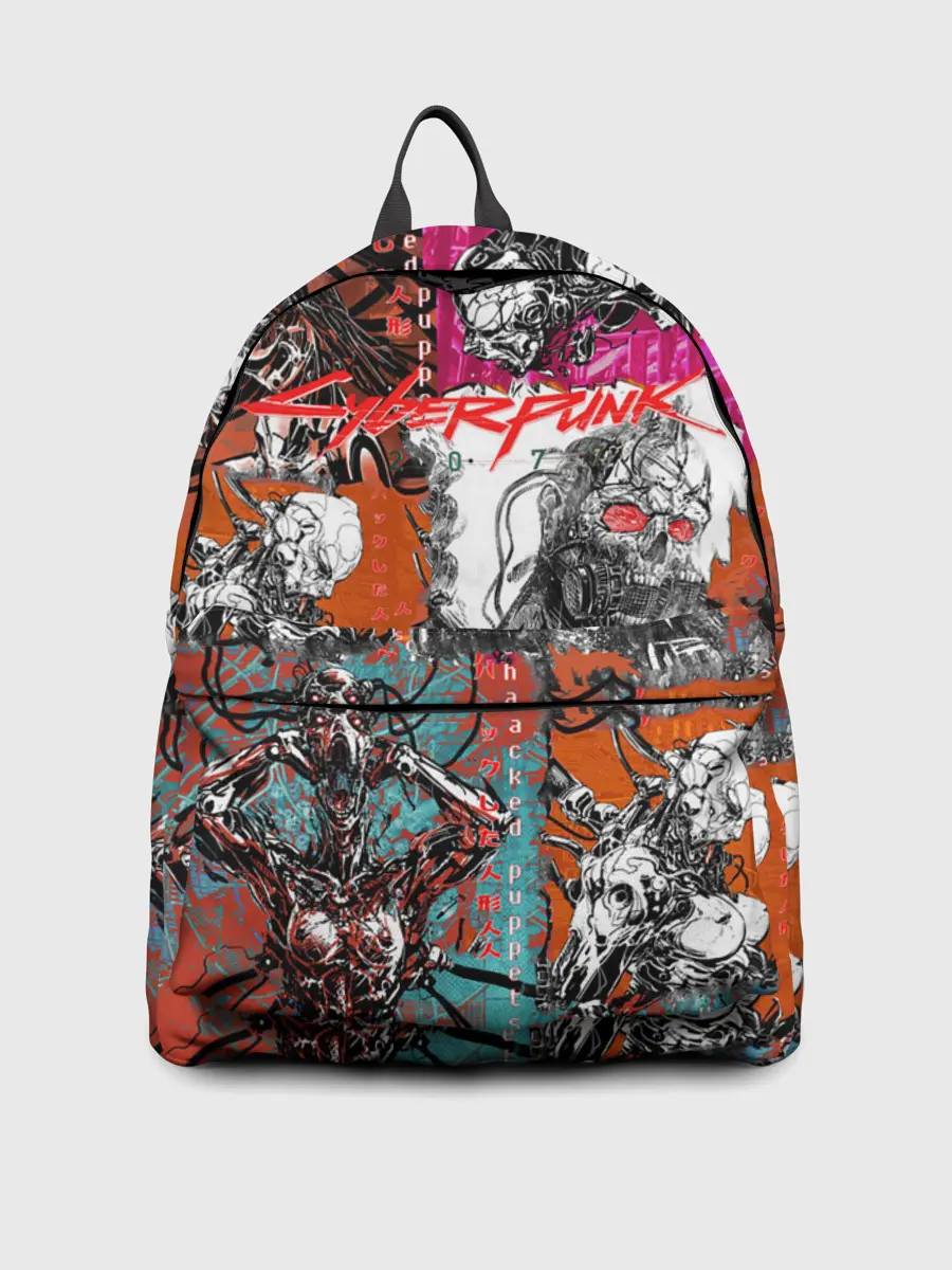 Рюкзак джинсовый / Cyberpunk 2077