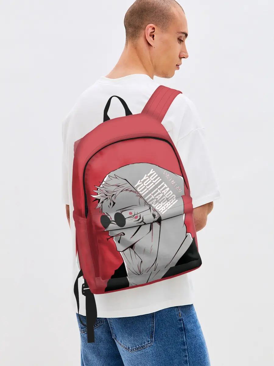 Рюкзак джинсовый / Магическая битва, jujutsu