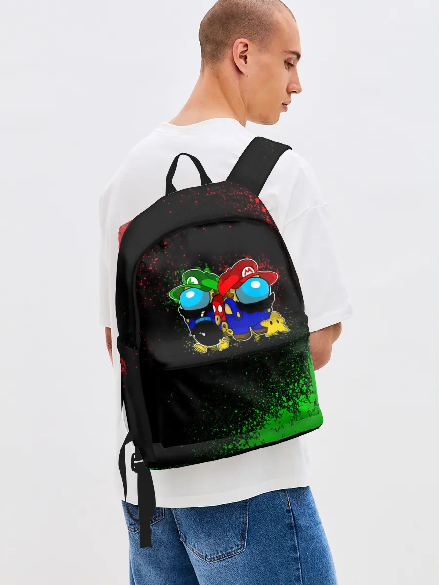 Рюкзак джинсовый / Among Us