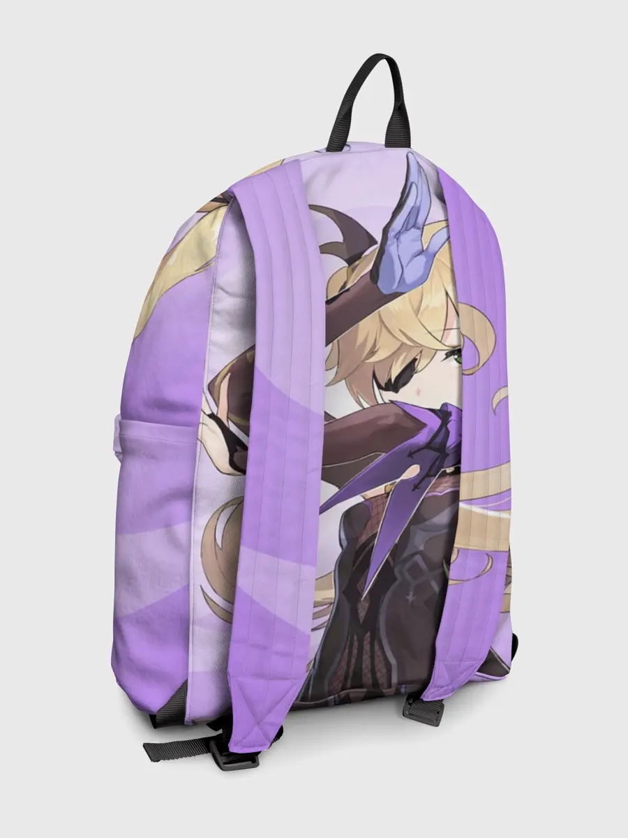 Рюкзак джинсовый / GENSHIN IMPACT, ФИШЛЬ