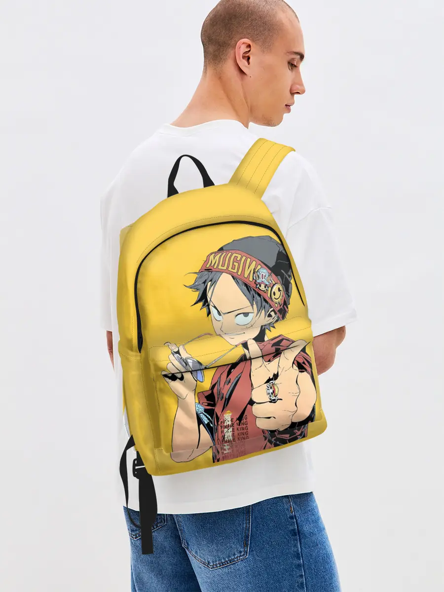Рюкзак джинсовый / One Piece Luffy Луффи
