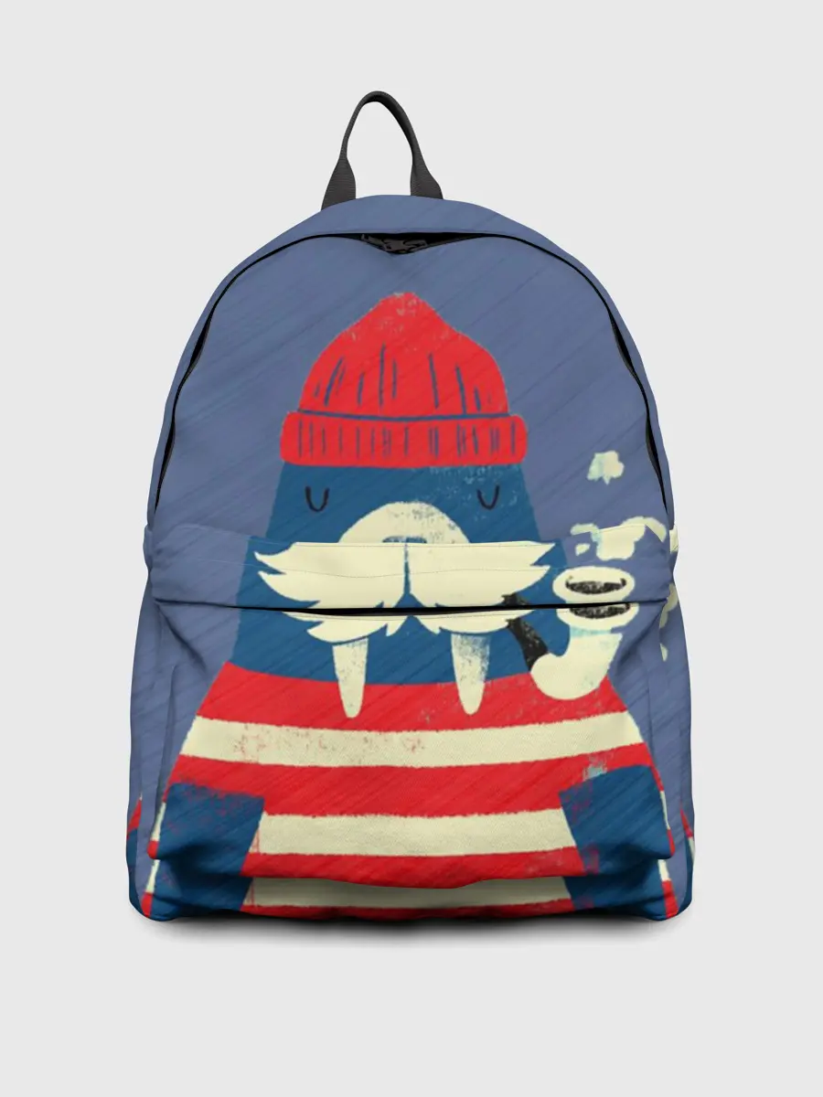 Рюкзак джинсовый / Морж