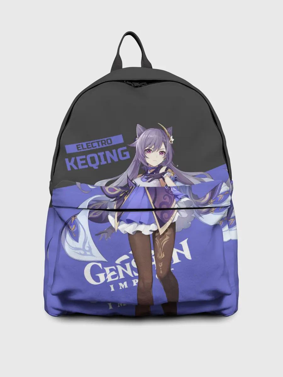 Рюкзак джинсовый / Genshin Impact Keqing