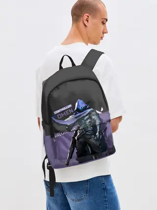 Рюкзак джинсовый / Valorant - Omen