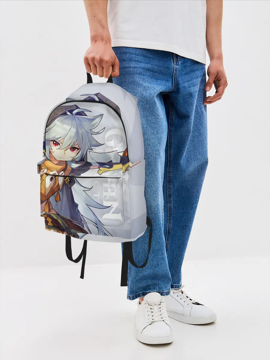 Рюкзак джинсовый / GENSHIN IMPACT, РЭЙЗОР