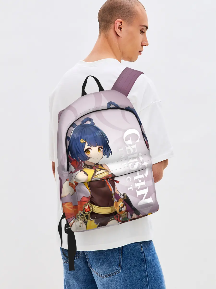 Рюкзак джинсовый / GENSHIN IMPACT, СЯН ЛИН