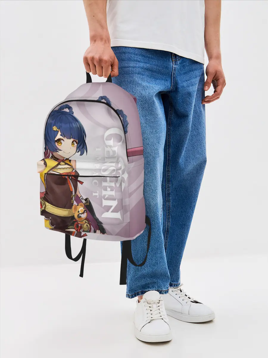 Рюкзак джинсовый / GENSHIN IMPACT, СЯН ЛИН