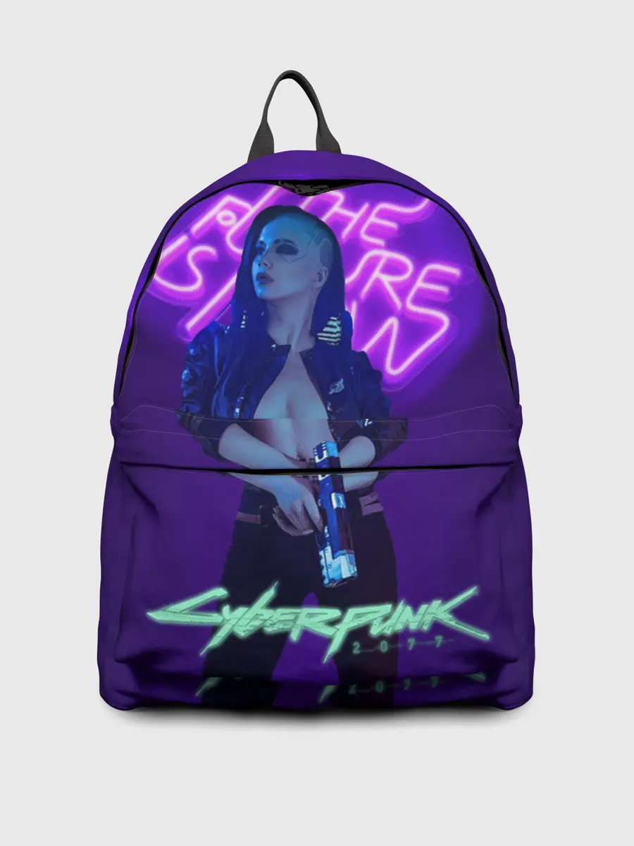 Рюкзак джинсовый / Cyberpunk 2077 V