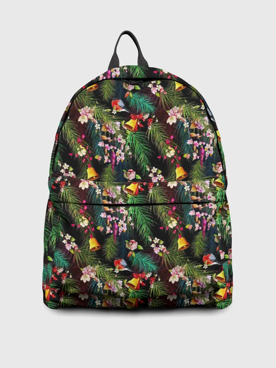 Рюкзак джинсовый / Новогодняя Ёлка