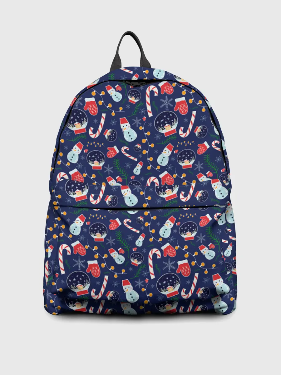 Рюкзак джинсовый / Новый Год