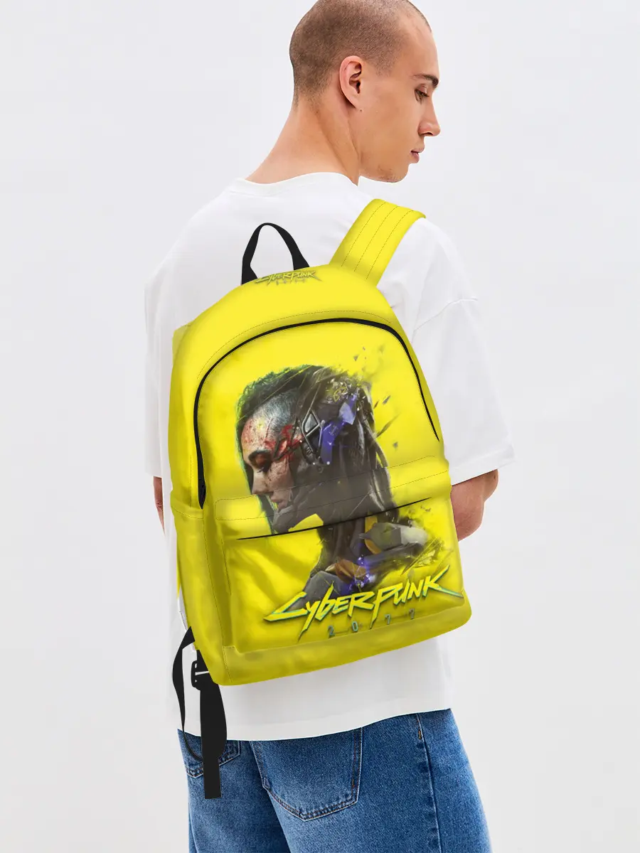 Рюкзак джинсовый / Киберпанк 2077