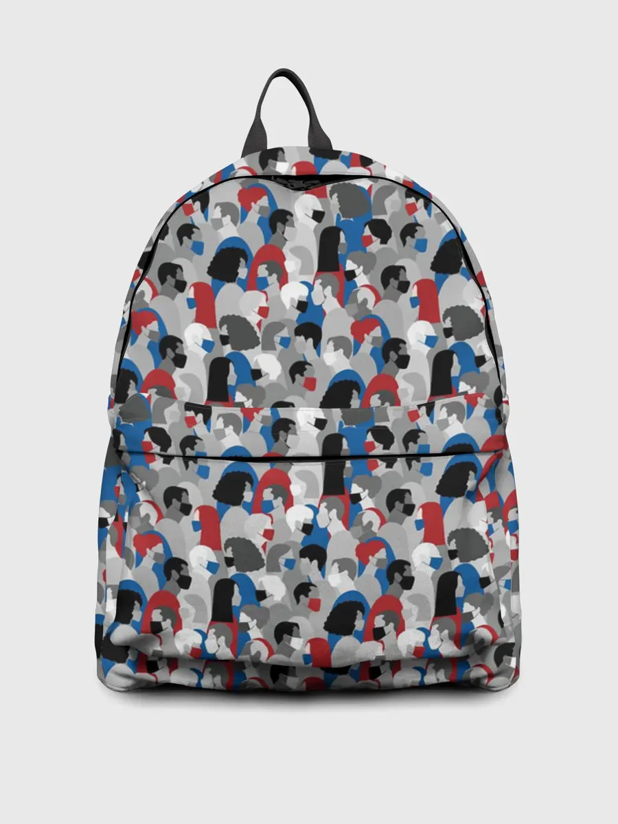 Рюкзак джинсовый / Коронавирус